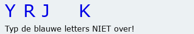 Bevestigingscode