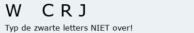 Bevestigingscode
