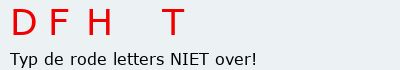 Bevestigingscode