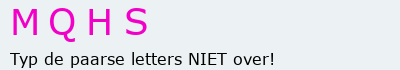 Bevestigingscode