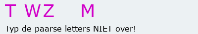 Bevestigingscode