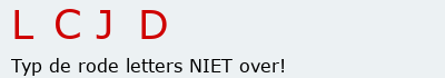 Bevestigingscode