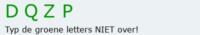 Bevestigingscode