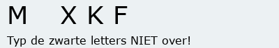 Bevestigingscode