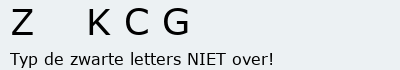 Bevestigingscode