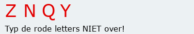 Bevestigingscode