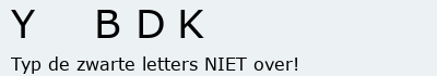 Bevestigingscode