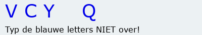 Bevestigingscode