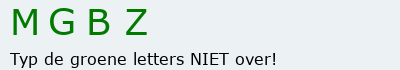 Bevestigingscode
