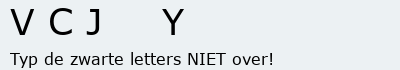 Bevestigingscode
