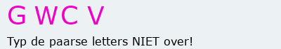 Bevestigingscode