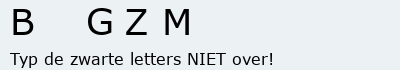 Bevestigingscode