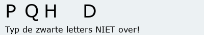 Bevestigingscode