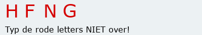 Bevestigingscode