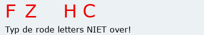 Bevestigingscode