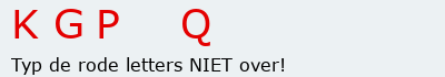 Bevestigingscode