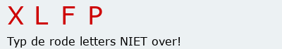 Bevestigingscode