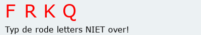 Bevestigingscode