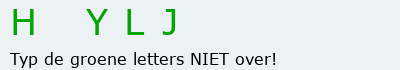 Bevestigingscode