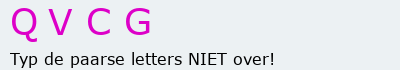Bevestigingscode