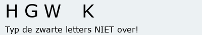 Bevestigingscode