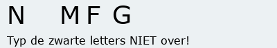 Bevestigingscode