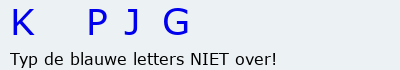 Bevestigingscode