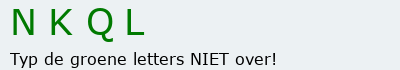 Bevestigingscode
