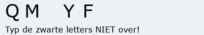 Bevestigingscode