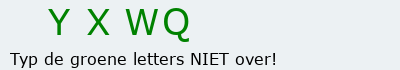 Bevestigingscode