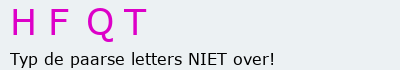 Bevestigingscode