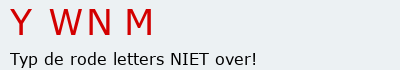 Bevestigingscode