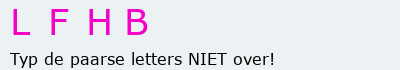 Bevestigingscode