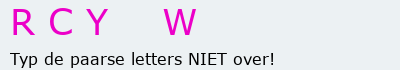 Bevestigingscode