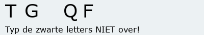 Bevestigingscode
