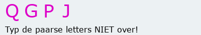 Bevestigingscode