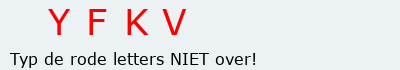 Bevestigingscode