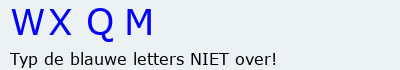 Bevestigingscode