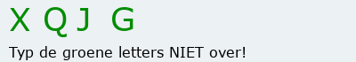 Bevestigingscode
