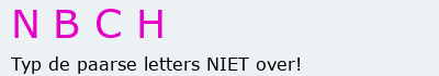 Bevestigingscode
