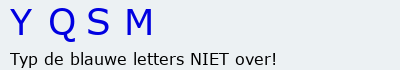 Bevestigingscode