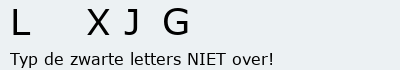 Bevestigingscode