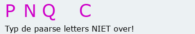 Bevestigingscode