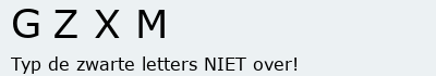Bevestigingscode