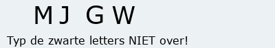 Bevestigingscode