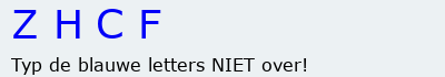 Bevestigingscode