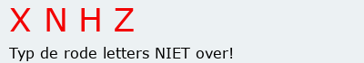Bevestigingscode