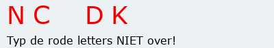 Bevestigingscode