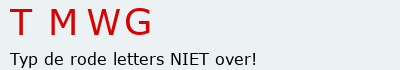 Bevestigingscode