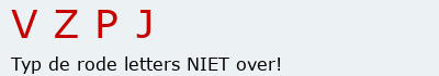 Bevestigingscode
